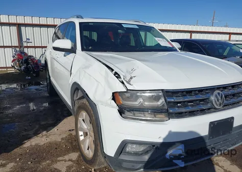 2018 Volkswagen Atlas 3.6L V6 Sel z USA, uszkodzony, nr VIN 1V2MR2CA9JC521031